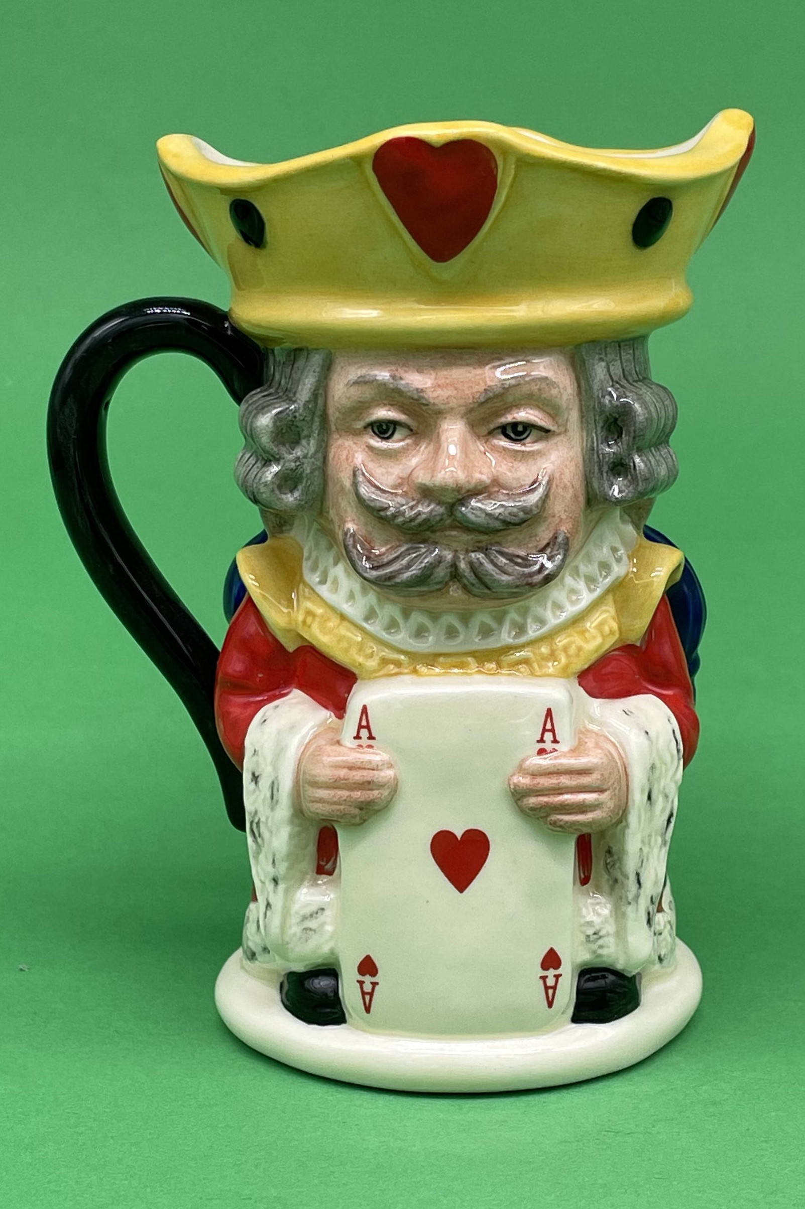 King and Queen of Hearts toby jug Royal Doulton 1996